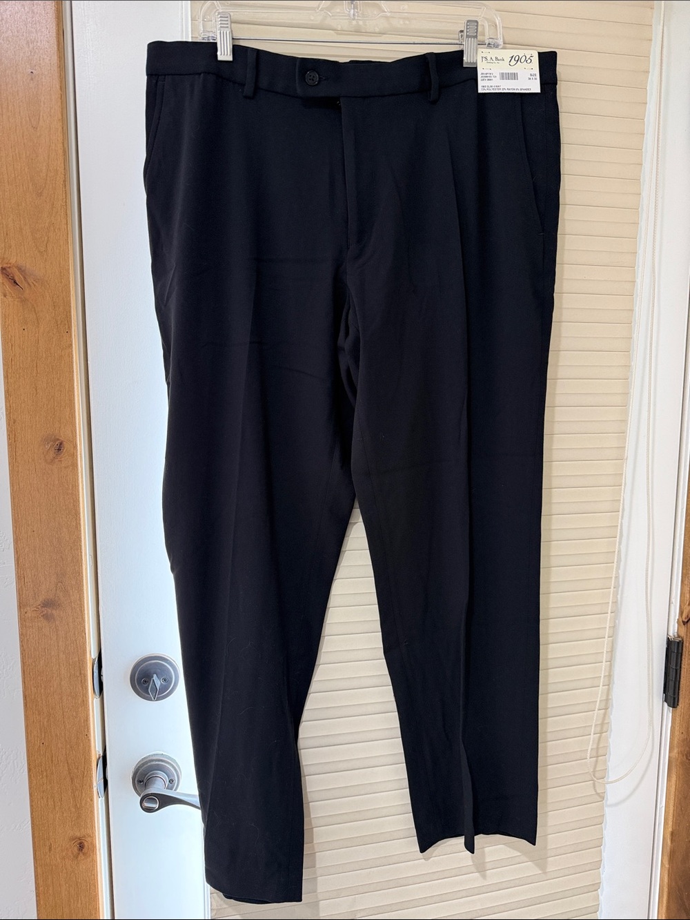 Jos. A. Bank Black Men's Dress Pants - Straight Leg
